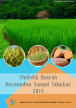 STATISTIK DAERAH KECAMATAN SUNGAI TABUKAN 2015