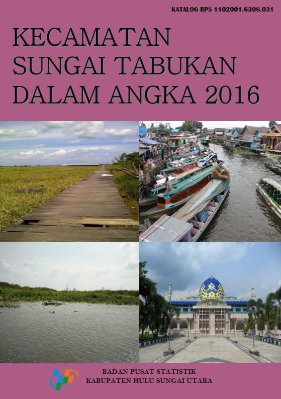 Sungai Tabukan Subdistrict in Figures 2016